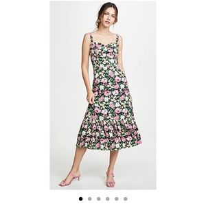 Eloise bustier midi dress
